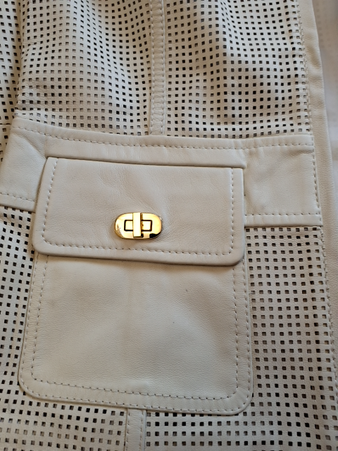 Luisa Spagnoli skind Jakke